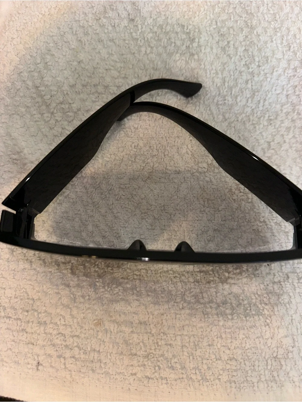 SHEIN Black Oversized Square Women's Sunglasses
